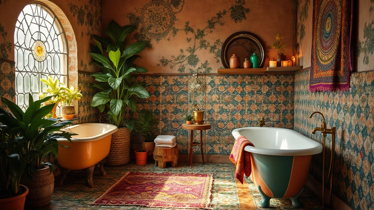 Unlocking the Charm of Bohemian Style Bathrooms: A Comprehensive Guide