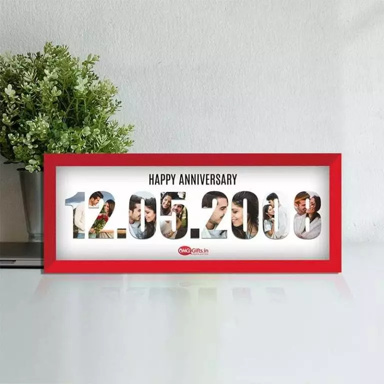 Customized Anniversary Date Frame